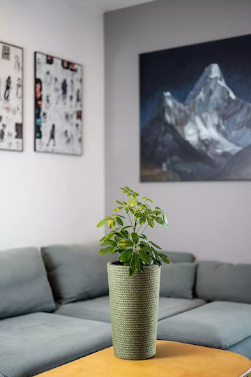 Adoni Kunststoff Blumentopf Grün 22x36cm