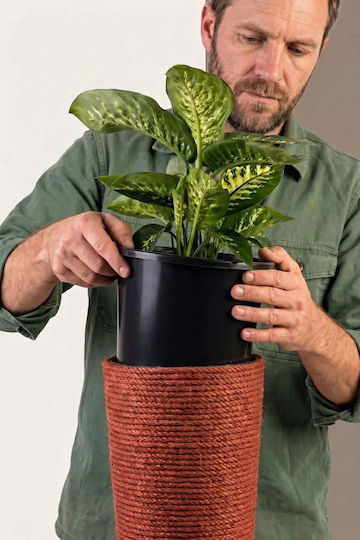 Adoni Kunststoff-Blumentopf Rot 28x47cm