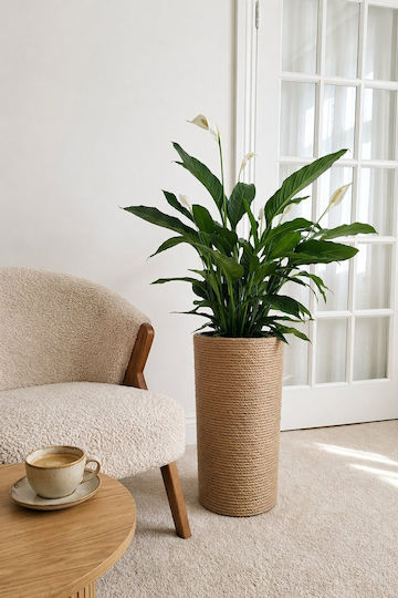 Adoni Bambus Blumentopf Handgefertigt 75x44x75cm