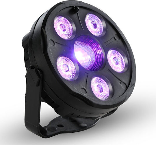 Light4me 4par Комплект Ir 4-Светлинен Rgb Led Par Комплект Парти Dj Осветление Безжично Дистанционно Управление Монтажни Скоби Ac Захранване