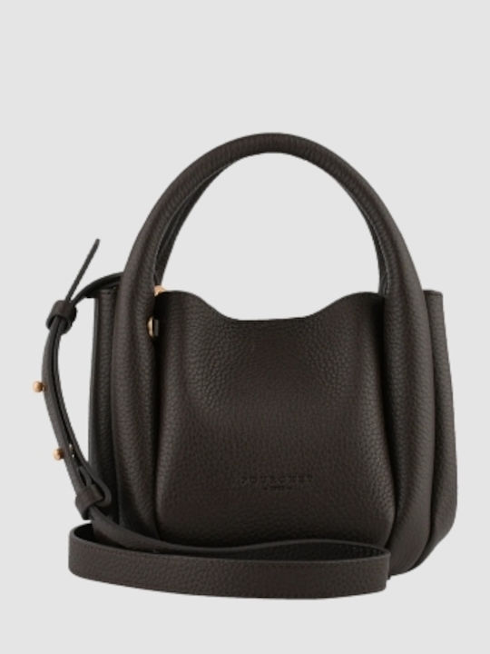 Leder Damenhandtasche Crossbody Schulter Braun