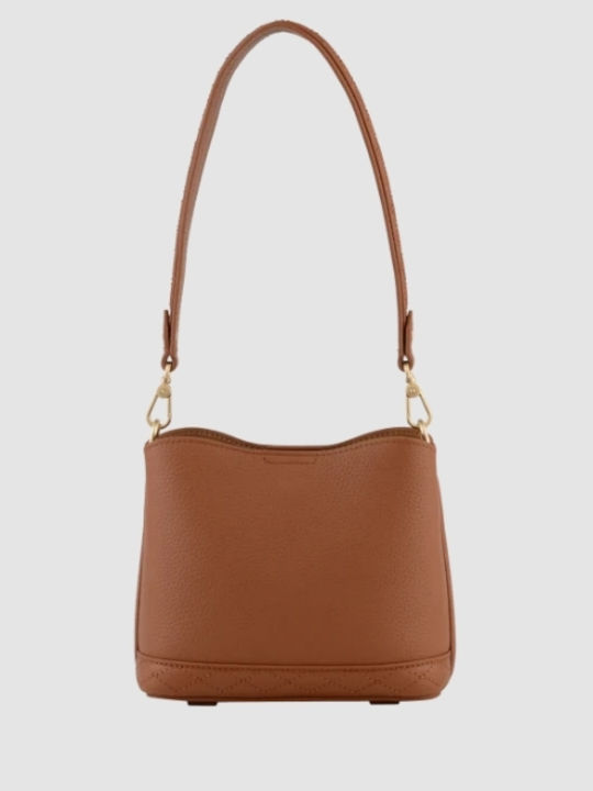 Leder Damen Handtasche Schulter Crossbody Tabac Braun
