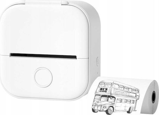 Phomemo Tragbarer Thermischer Etikettendrucker USB Bluetooth Farbig