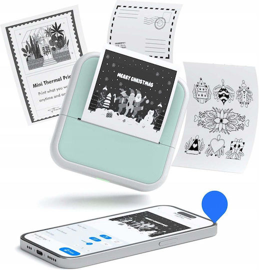 Loveinstant Loveinstant Etikettendrucker USB Bluetooth 203 dpi