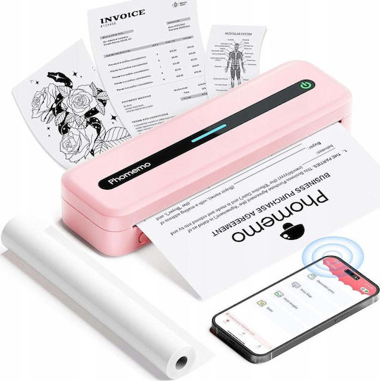 Phomemo Tragbarer Etikettendrucker USB Bluetooth 300 dpi