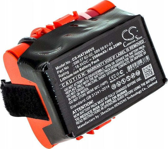Cameron Sino Li-Ion Werkzeugbatterie 18,5V mit Batteriekapazität 2,5Ah