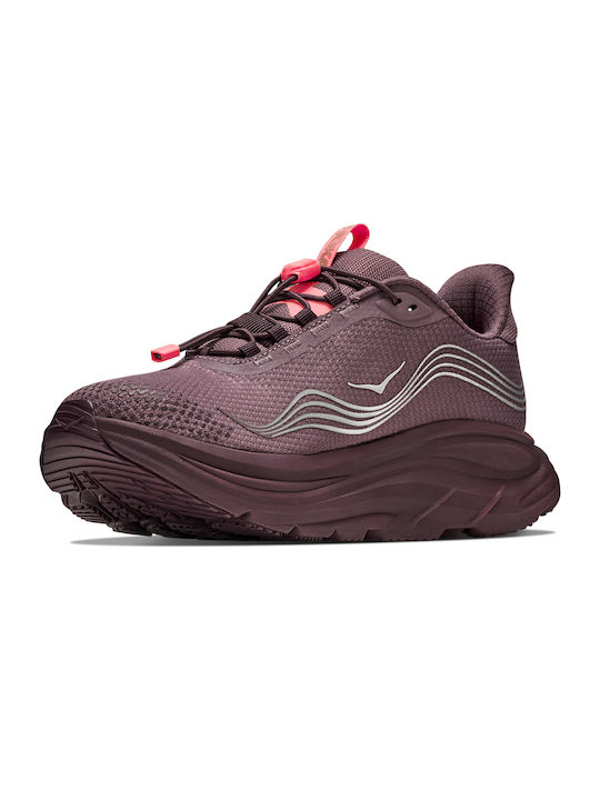 Clifton 11 Дамски Спортни Обувки Running Водоустойчиви с Мембрана Gore-Tex Smoky Quartz - Deep Mauve