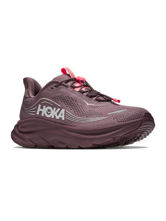 Clifton 11 Дамски Спортни Обувки Running Водоустойчиви с Мембрана Gore-Tex Smoky Quartz - Deep Mauve