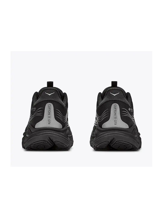 Clifton 11 Women's Sport Shoes Running Waterproof with Gore-Tex Membrane Black