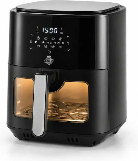 Queen Heißluftfritteuse 6,5lt Schwarz KK-01