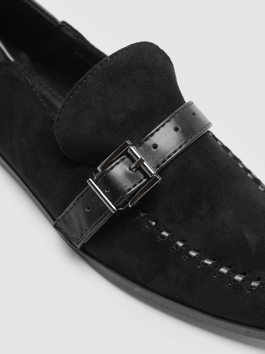 Damen Mokassins in Schwarz Farbe
