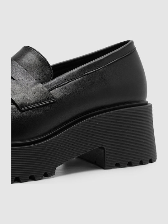 Damen Mokassins in Schwarz Farbe