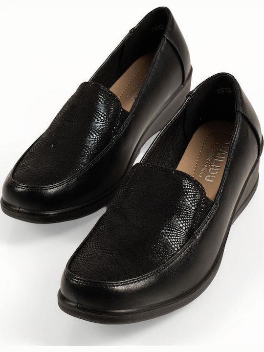 Sommer Damenplattformen Schwarze