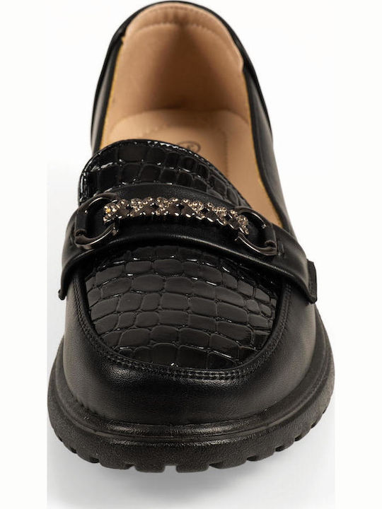 Women's Loafers in Black Colour