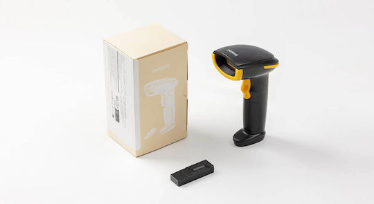 Inateck Scanner Χειρός Ασύρματο με Δυνατότητα Ανάγνωσης 2D και QR Barcodes