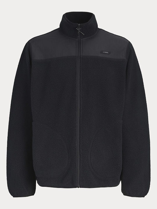 Jachetă Fleece pentru Bărbați Neagră