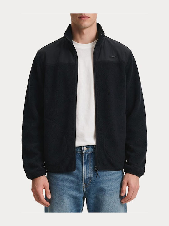 Jachetă Fleece pentru Bărbați Neagră