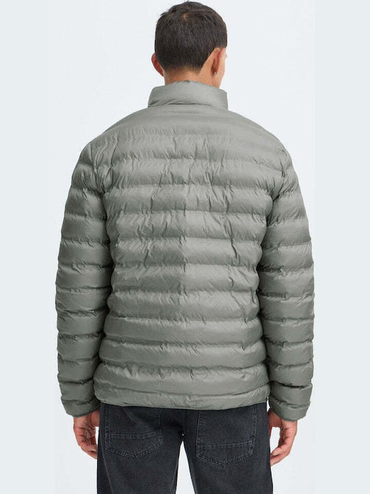 Herren Jacken Puffer Grau