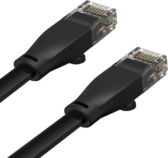Unitek Равен U/UTP Кат.6 (Gigabit) Мрежов Кабел Ethernet 2м Черен