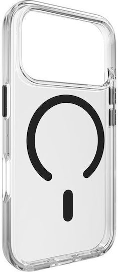 Калъф Mageasy Bright M Magsafe Прозрачен Сив iPhone 18 Pro/17 Pro