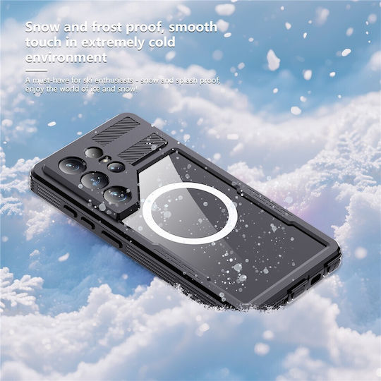 Redpepper IP68 Magnetic Waterproof Case Samsung Galaxy S26 Ultra Black