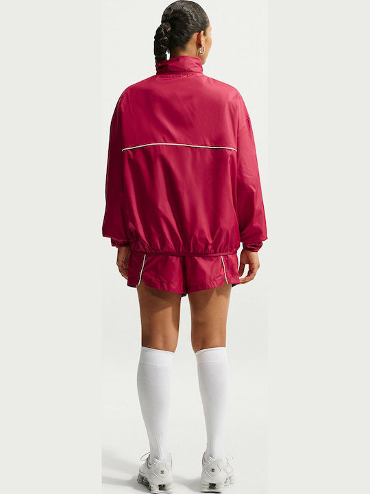 Athletics Women's Jacket for Winter Burgundy