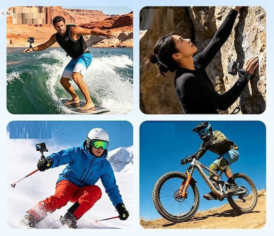 Wrist Mount Vrig GoPro DJI SJCam Insta360 Xiaomi 360 Degree Rotation AC-74 A0273 SB12052