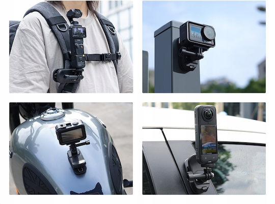 Magnetische Action-Kamera-Stützbase Gürtelriemen Kf 1/4" GoPro Kf31.173
