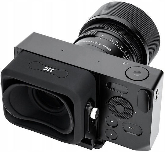 JJC LCD Zoom Eyecup Magnifier 3x Sigma BF Arca Clip Type Peak Design V3 LVF-BF Black