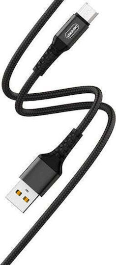 Denmen USB-A Zu Lightning Kabel Schwarz 1m