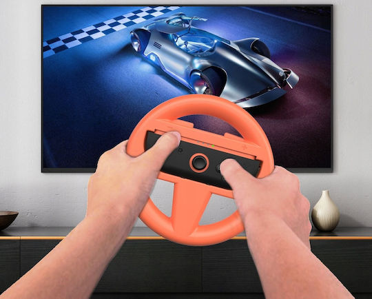 Дръжка за Волан Jys 2x Nintendo Switch 2 Nsw2 Mario Kart Jys-ns2261 Син Червен Sb10008