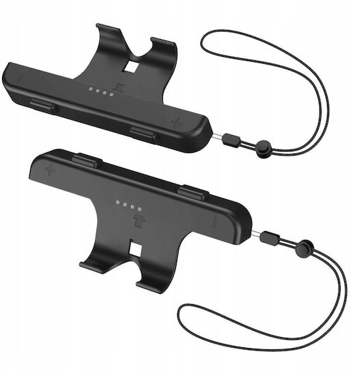 Jys 2x Vertikale Griffe Joy-con + Armband Nintendo Switch 2 Schwarz Sb11088