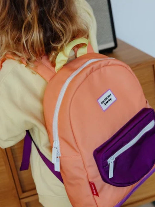 Hello Hossy Mini Peach Schulranzen Rucksack Kindergarten Orange