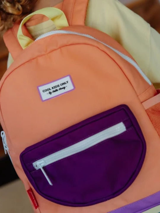 Hello Hossy Mini Peach Schulranzen Rucksack Kindergarten Orange