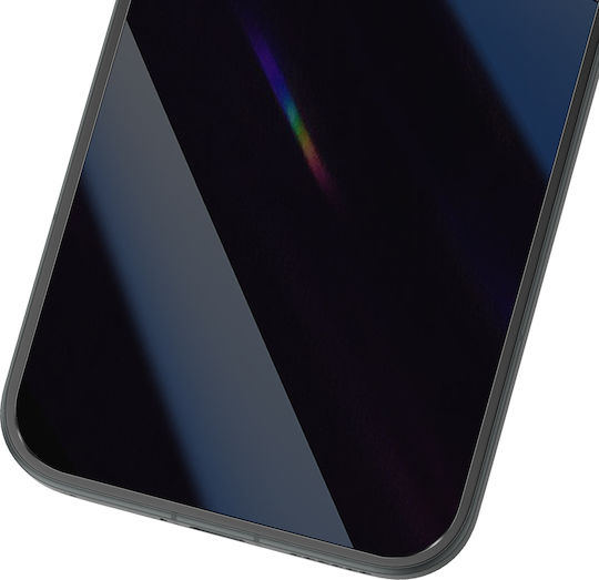 Avizar Gehärtetes Glas Displayschutzfolie Poco F8 Pro Datenschutz Filter Transparent Schwarz