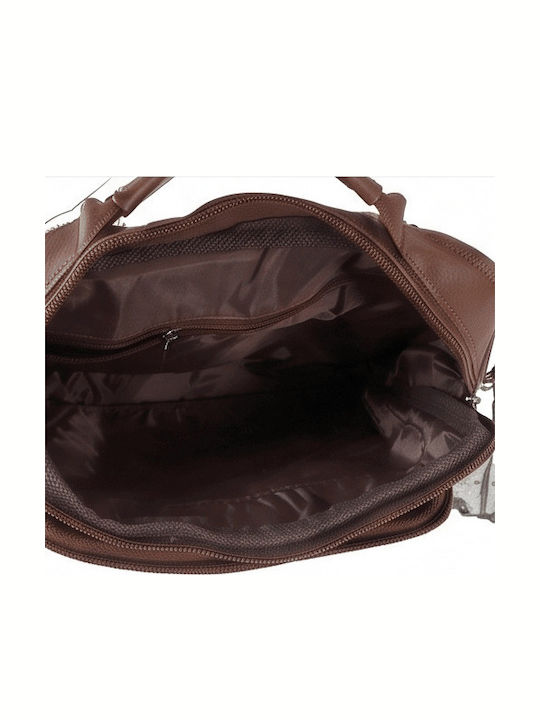 Leder Herren Schulter / Crossbody Braun Tasche