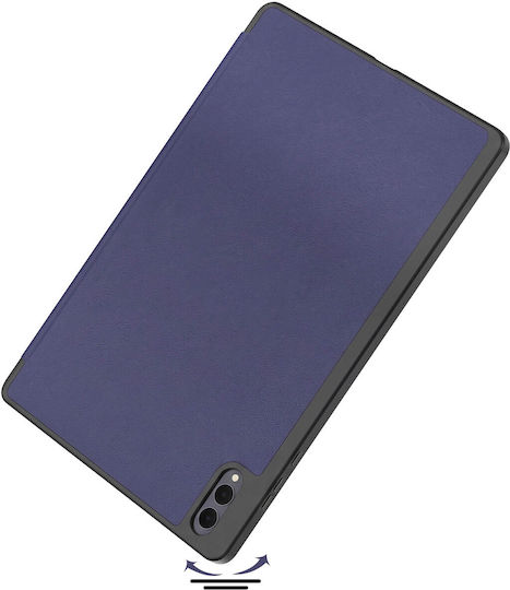 Avizar Case Samsung Galaxy Tab S12 Plus Stand Function Pen Holder Night Blue