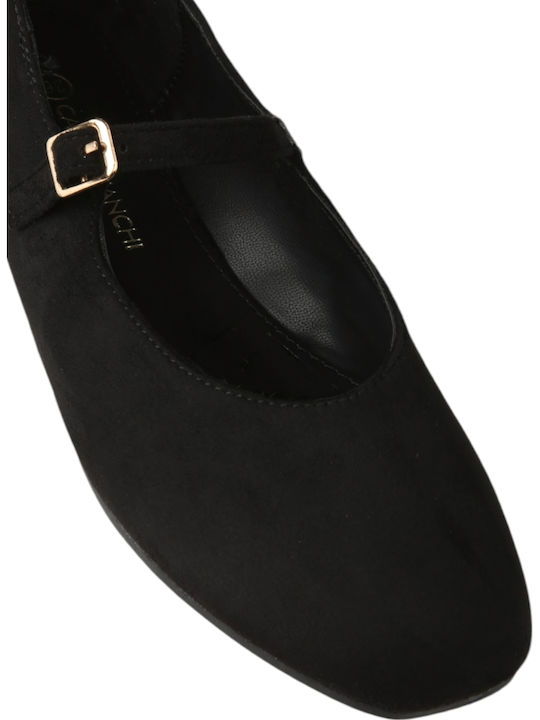 Damen Ballerinas Schwarz