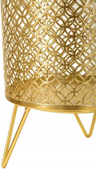 Mauro Ferretti Метални Златисти Поставки За Саксии 16x16x20см 2 Броя