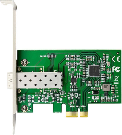 Inline Gigabit Netzwerkkarte 1x Sfp Faser 1gb/s Pcie X1 Inklusive Lp Slot Halterung