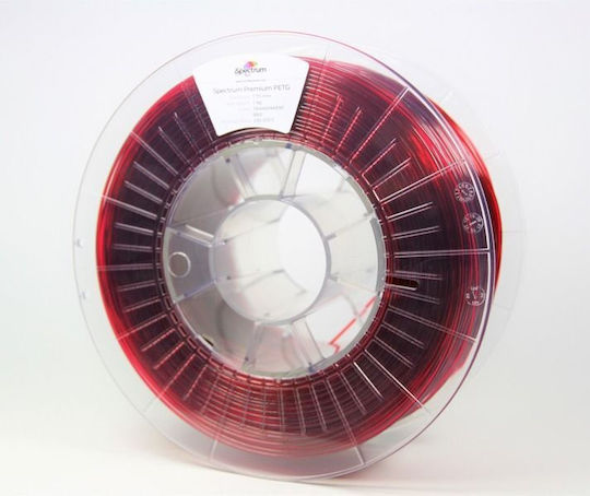 Spectrum PETG Filament imprimantă 3D 1.75mm Dark Red 1kg