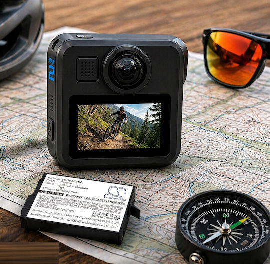 Wiederaufladbare Cameron Sino GoPro Max2 Max 2 Typ Cppb1b 1800mAh Cs-gbx100mc