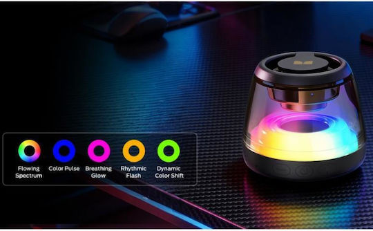Monster S520 Водоустойчива Bluetooth Колонка 5W с Живот на Батерията до 12 Часа Черна