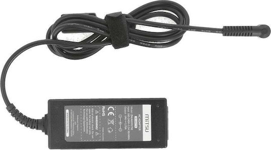 Mitsu Laptop Charger 33W 19V 1.75A for Asus with Detachable Power Cable
