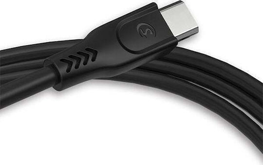 Somostel Regulär USB 2.0 auf Micro-USB-Kabel Schwarz 3m (25709) 1Stück