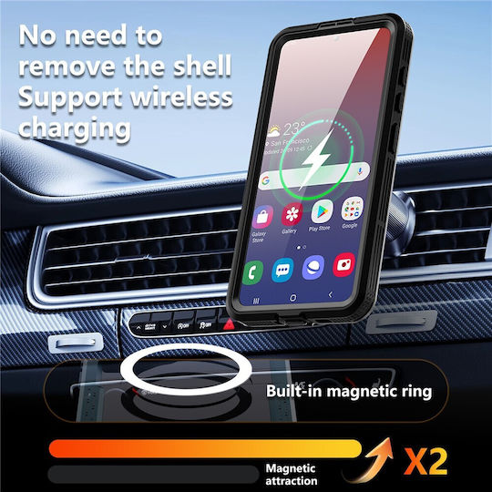 Redpepper IP68 Magnetic Waterproof Case Samsung Galaxy S26 Black