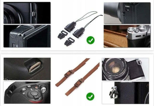 Сива Каишка За Врат За Dslr Фотоапарат Dslr Безогледален Фотоапарат