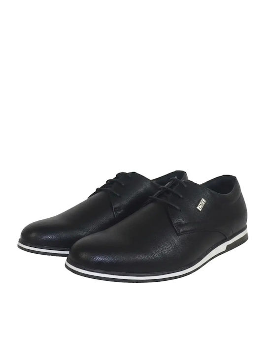 Koniaris Herren Freizeitschuhe Schwarz