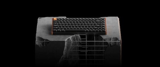 Keychron K3 Max SE K3M-F1 Безжична Гейминг Механична Клавиатура 75% с Keychron Milk POM Red суичове и RGB осветление (Международен английски) Сива