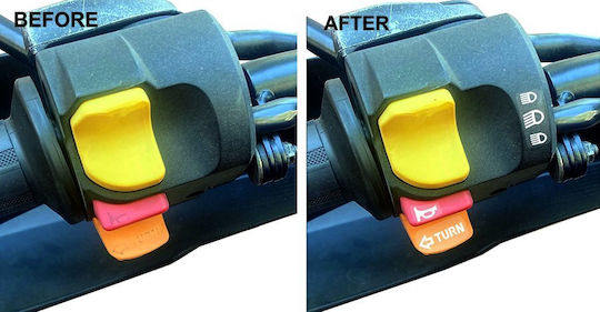 Switch Symbols Stickers Bmw R1100gs R1100rt R1100rs R850rt R850gs 16pd59
